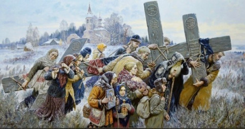 тихо и печально...