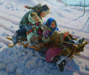 Русская забава... зимушка-зима Русская забава... зимушка-зима