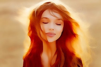 Рыжая девчонка