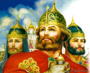 Сказка о мудром царе и о трех братьях