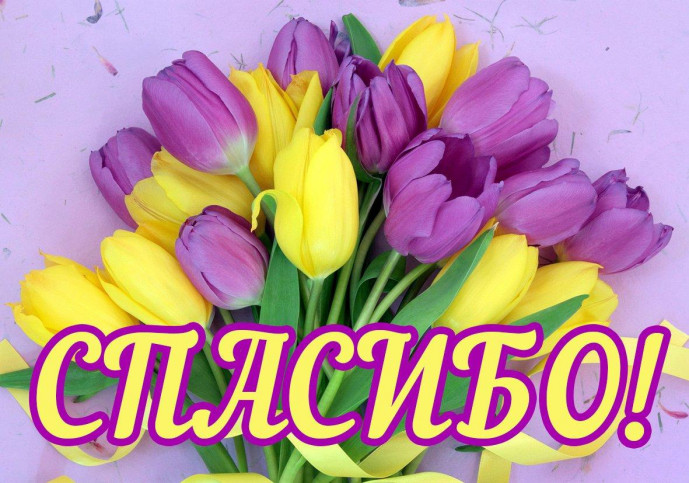 "Славянское слово" - слова благодарности