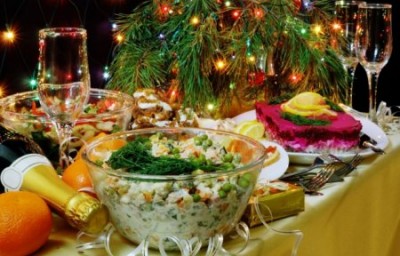 Тазик оливье (мои новогодние пожелания клубу)