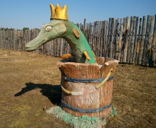 В лесу