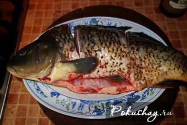 Рецепт заливного карпа