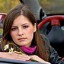Девушка в автомобиле