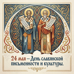 24 мая - День славянской письменности и культуры 24 мая - День славянской письменности и культуры