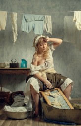 Прикосновение. Он. Прачка