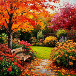 Художница Осень