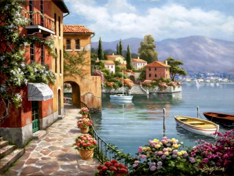 Пейзажи корейского художника Сунг Ким