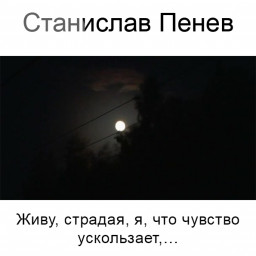 Станислав Пенев. Живу, страдая, я.. Поэтический перевод с болгарского