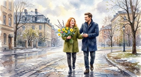 Магия весенней улыбки