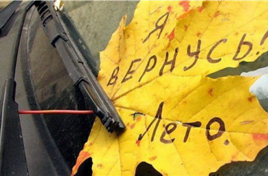 Собирает лето чемоданы...
