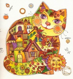 ​Блошки на Кошке