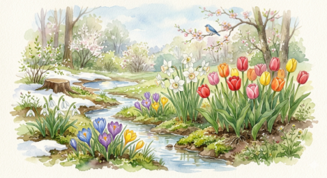 Весенний день