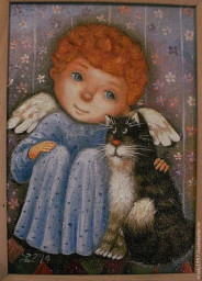Ангел и кошка