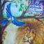 "Лев, львица и синица" басня