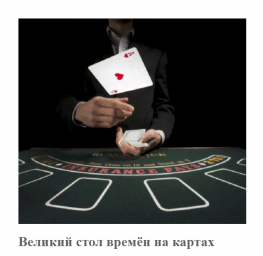 Великий стол времён на картах