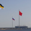 Три флага над Санкт-Петербургом