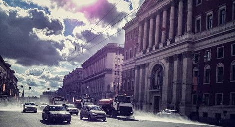 Александр Посохов "На Тверской" (басня)